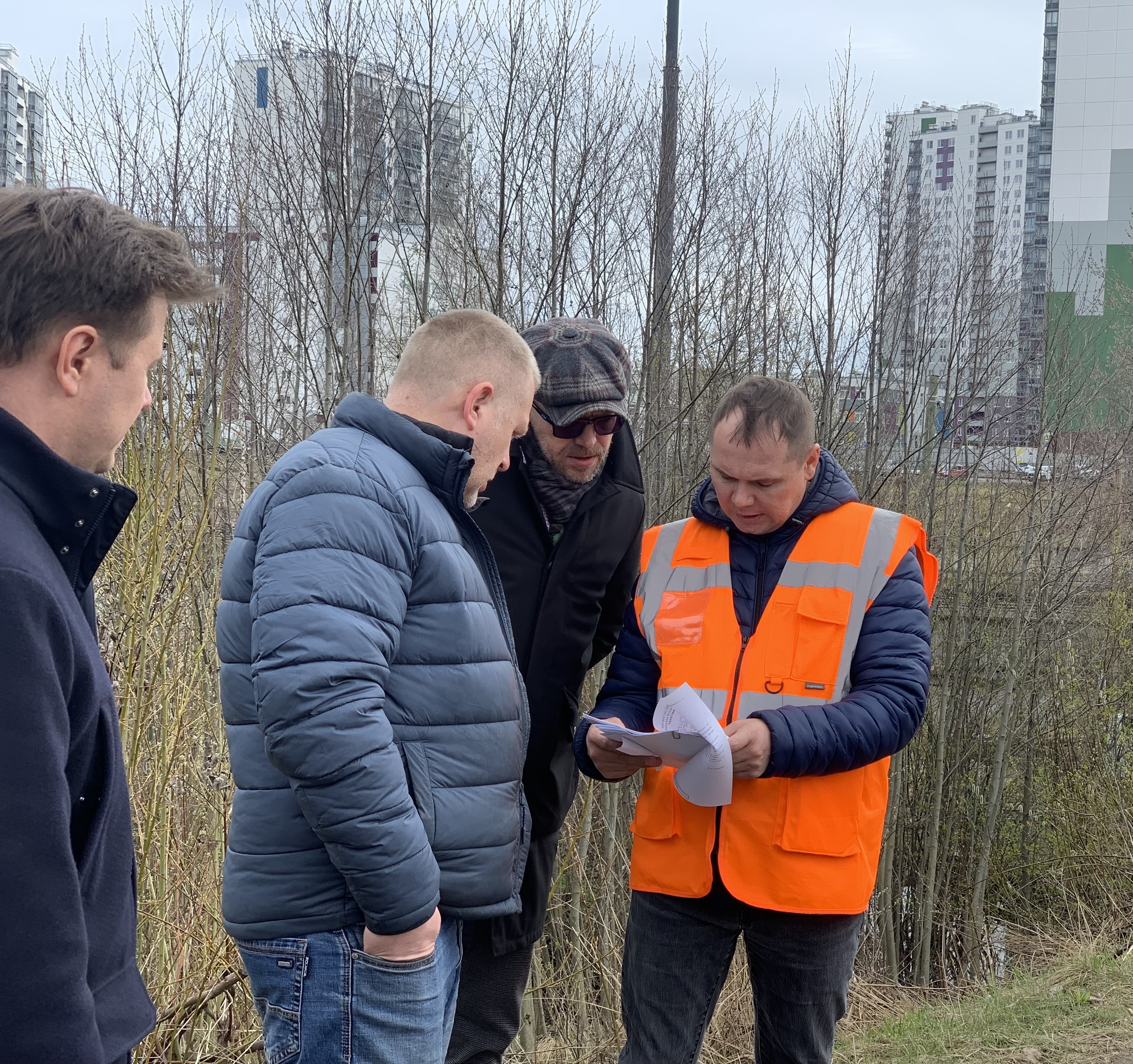 Состоялось выездное совещание по ситуации с "народной тропой"